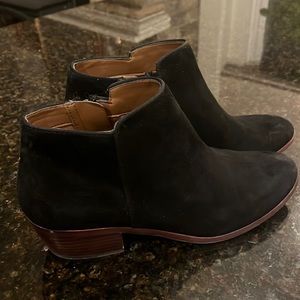 Faux suede Ankle booties